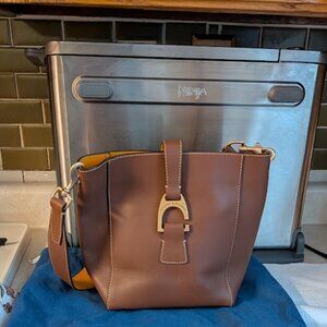 Dooney & Bourke Emerson Michaela Brown Crossbody Bag